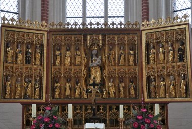Altarbild in einer lüneburger Kirche